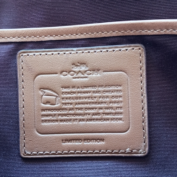 Coach Penny Bag, 75th Anniversary Limited Edition - Picture 9 of 13